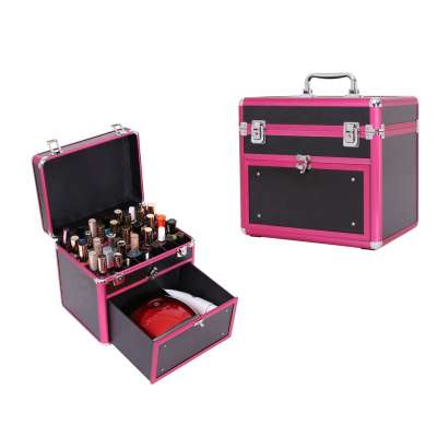 In stock new arrival aluminum makeup organizer drawer cosmetic organizer From Manufacturer Winx Foshan,Guangdong,China Supplier