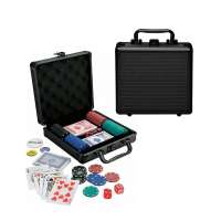 luxury rounded corner 100 poker custom poker chip case From Nanhai,Foshan,Guangdong,China