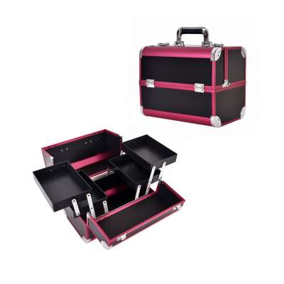 In stock new arrival luxury aluminum makeup cosmetic case bag beauty case From Manufacturer Winx Foshan,Guangdong,China Supplier