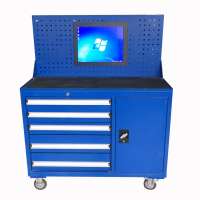 china factory precision custom storage metal tool box with wheels