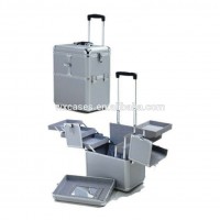 new design rolling cosmetic train case with different colors  From Nanhai,Foshan,Guangdong,China